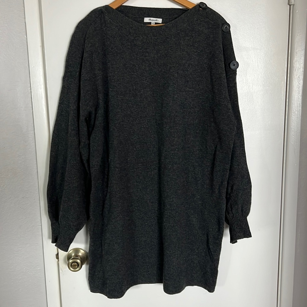 Madewell Merino Wool Sweater Dress sz 2x